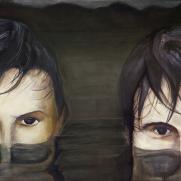 Deux garçons dans l’eau