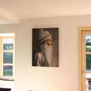 in het interieur