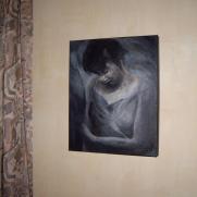 in het interieur
