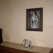 in het interieur