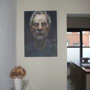 in het interieur