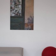 in het interieur