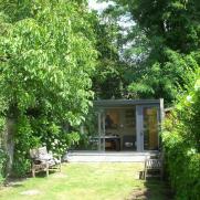 in het atelier