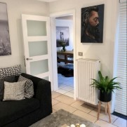 in het interieur