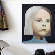 in het interieur