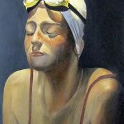 Swimming girl