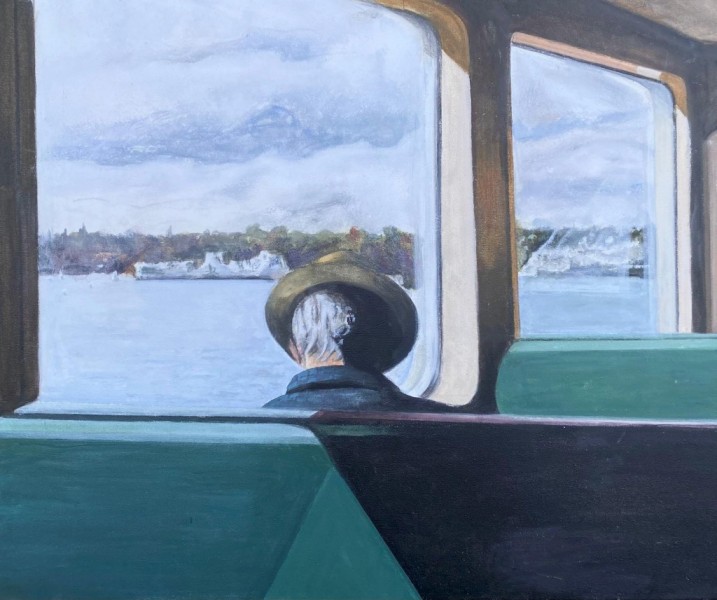 In een boot op de Schelde